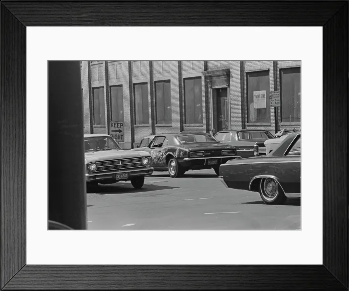 Framed Print : Baltimore Riots