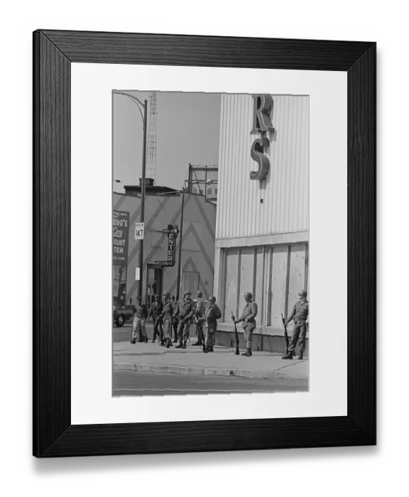 Framed Print : Baltimore Riots Framed Print : Baltimore Riots