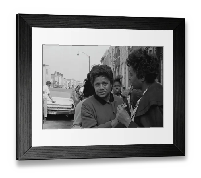 Framed Print : Baltimore Riots Framed Print : Baltimore Riots