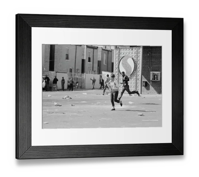 Framed Print : 1968 Washington Riots Framed Print : 1968 Washington Riots