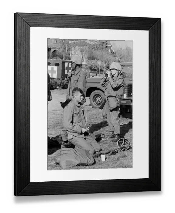 Framed Print : 1968 Washington Riots Framed Print : 1968 Washington Riots
