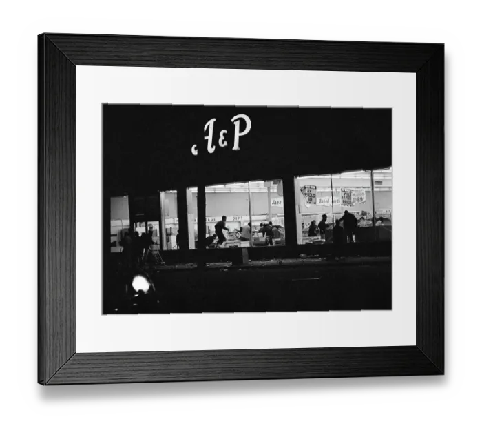 Framed Print : 1968 Washington Riots Framed Print : 1968 Washington Riots