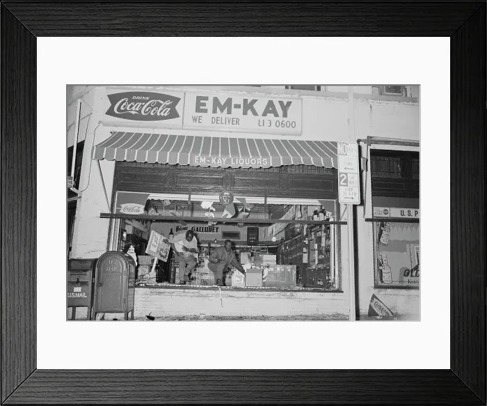 Framed Print : 1968 Washington Riots Framed Print : 1968 Washington Riots