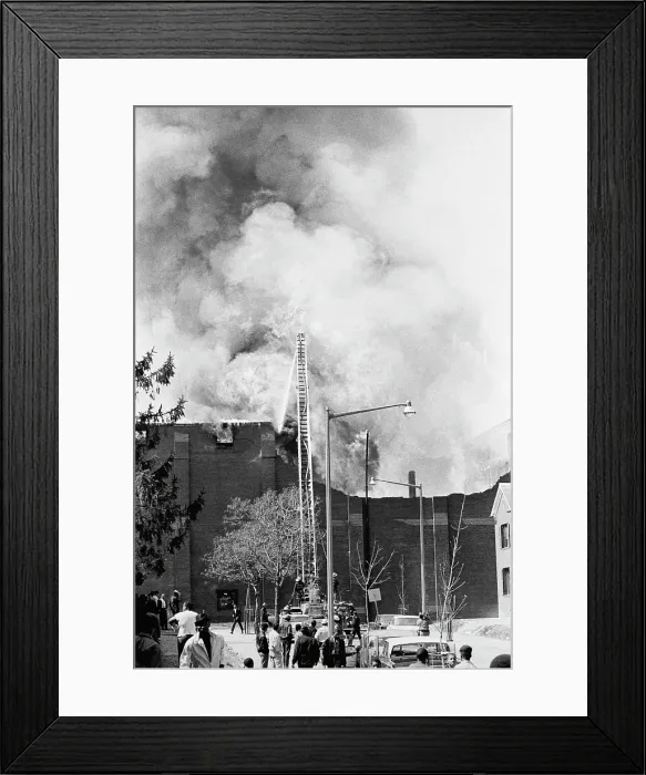Framed Print : 1968 Washington Riots Framed Print : 1968 Washington Riots
