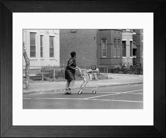 Framed Print : 1968 Washington Riots Framed Print : 1968 Washington Riots