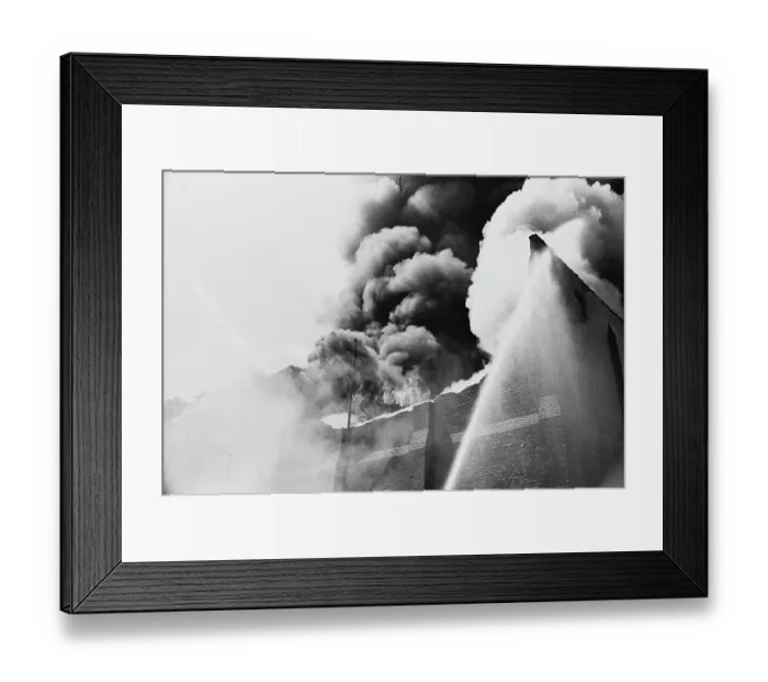 Framed Print : 1968 Washington Riots Framed Print : 1968 Washington Riots