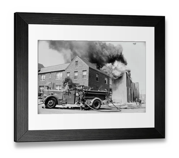 Framed Print : 1968 Washington Riots Framed Print : 1968 Washington Riots
