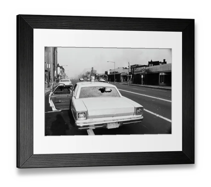 Framed Print : 1968 Washington Riots Framed Print : 1968 Washington Riots