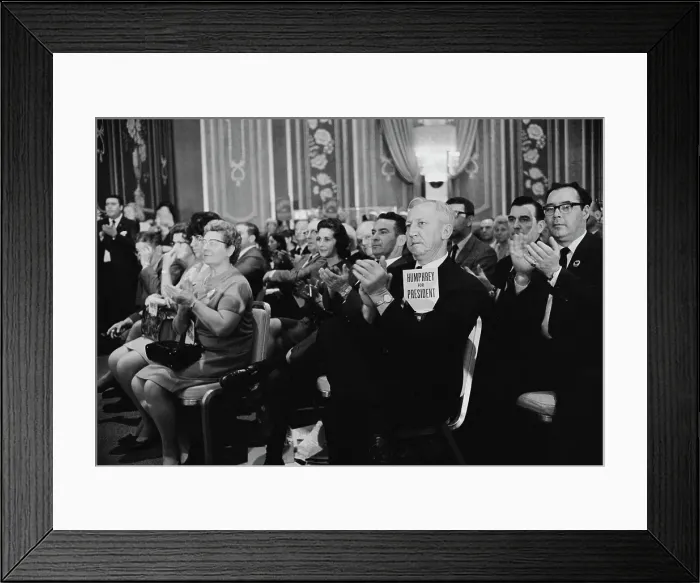 Framed Print : Humphrey For President Framed Print : Humphrey For President