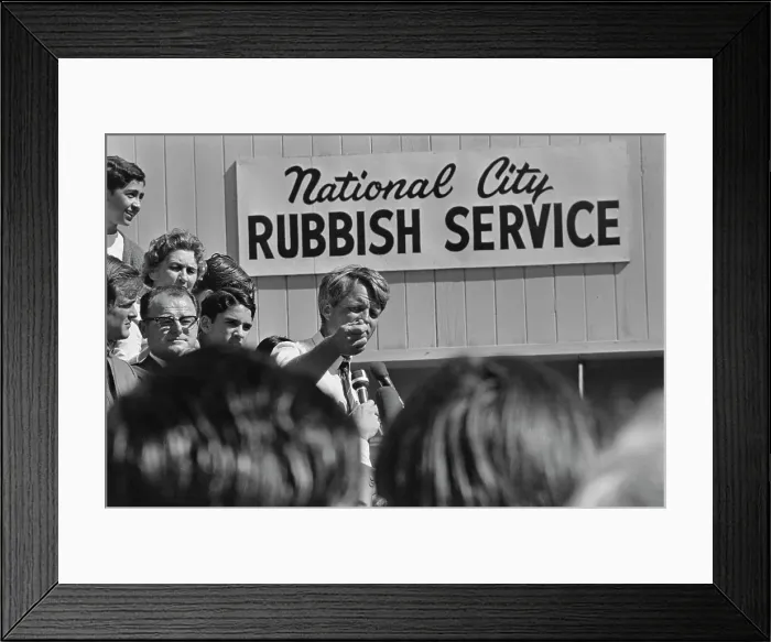 Framed Print : National City Rubbish Service Framed Print : National City Rubbish Service