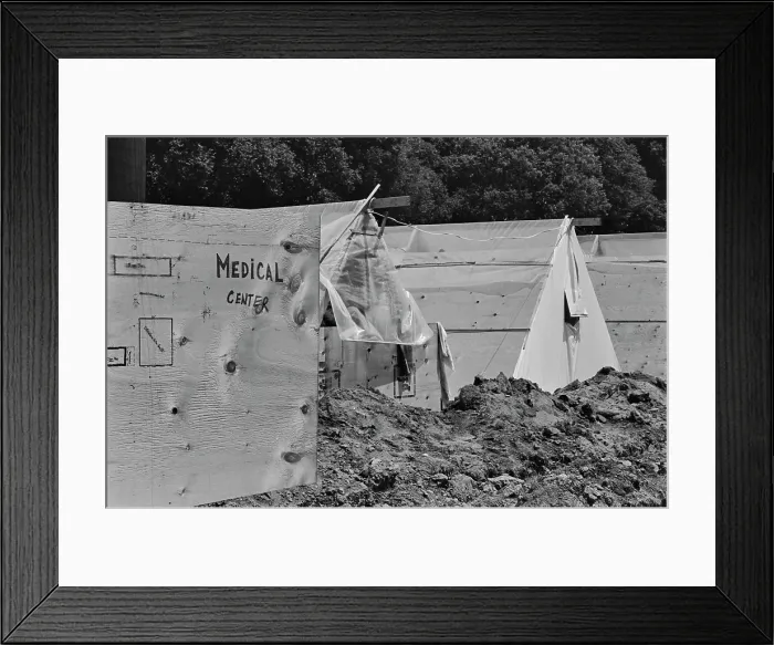 Framed Print : Resurrection City, Activists Protest Camp Framed Print : Resurrection City, Activists Protest Camp