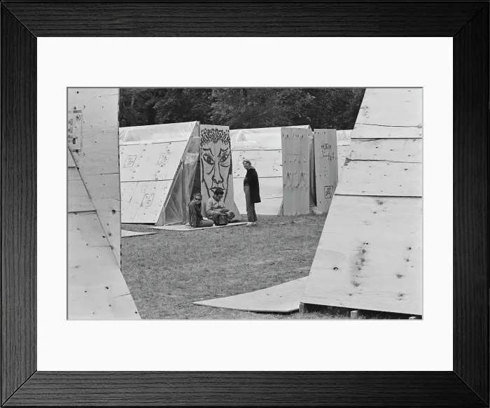 Framed Print : Resurrection City, Activists Protest Camp Framed Print : Resurrection City, Activists Protest Camp