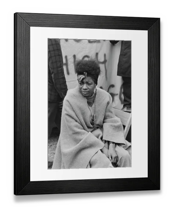 Framed Print : Resurrection City, Activists Protest Camp