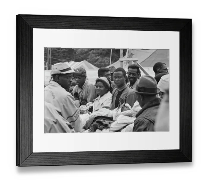 Framed Print : Resurrection City, Activists Protest Camp Framed Print : Resurrection City, Activists Protest Camp