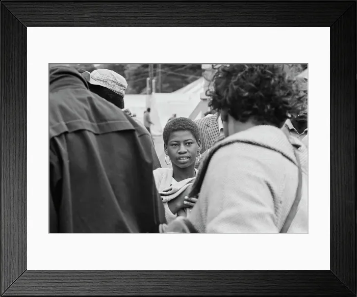 Framed Print : Resurrection City, Activists Protest Camp