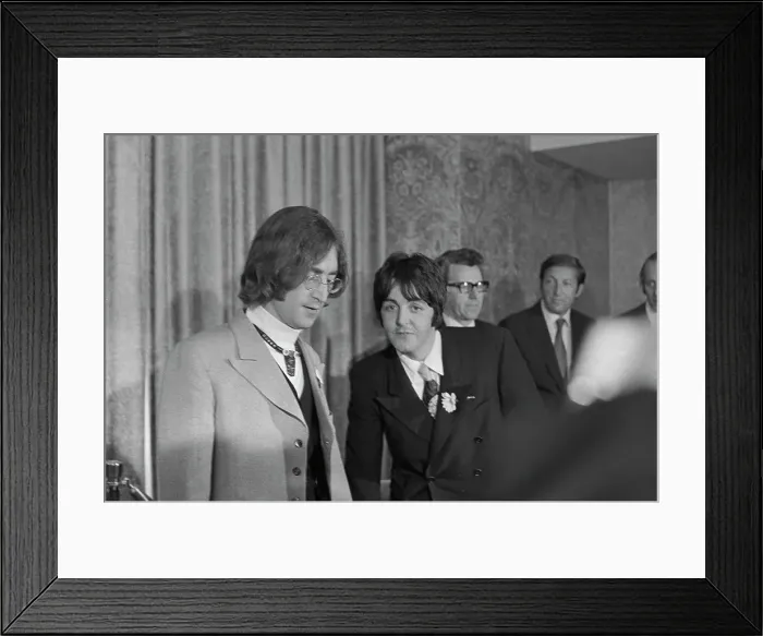 Framed Print : Apple Corps Announcement Framed Print : Apple Corps Announcement