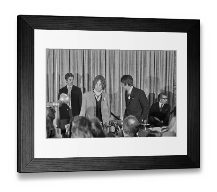 Framed Print : Apple Corps Announcement
