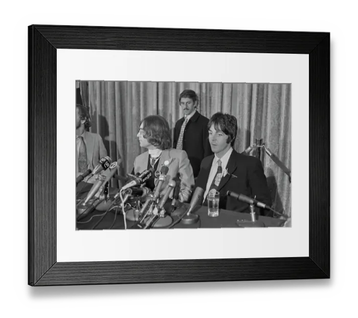 Framed Print : Apple Corps Announcement Framed Print : Apple Corps Announcement