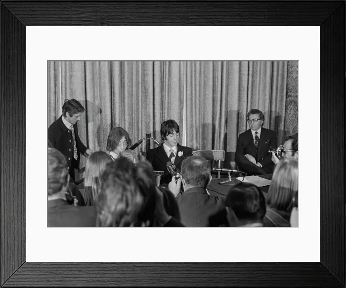 Framed Print : Apple Corps Announcement Framed Print : Apple Corps Announcement