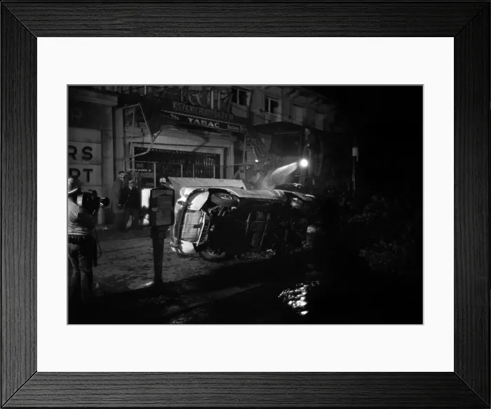 Framed Print : May Riots In Paris Framed Print : May Riots In Paris
