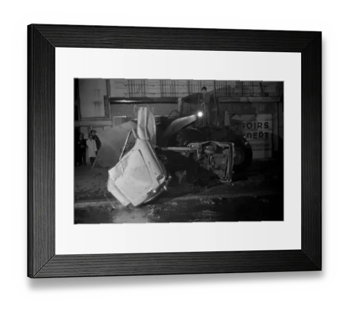 Framed Print : May Riots In Paris Framed Print : May Riots In Paris