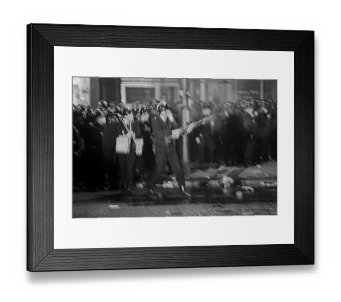 Framed Print : May Riots In Paris Framed Print : May Riots In Paris