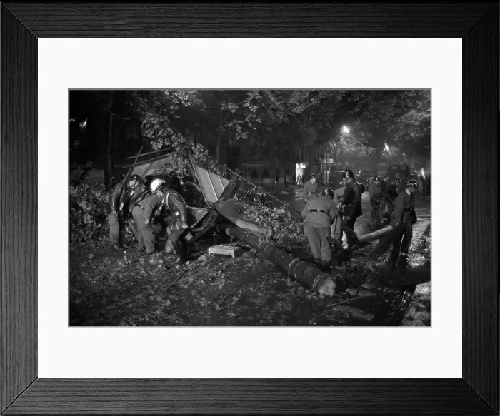Framed Print : May Riots In Paris Framed Print : May Riots In Paris