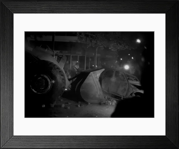 Framed Print : May Riots In Paris Framed Print : May Riots In Paris