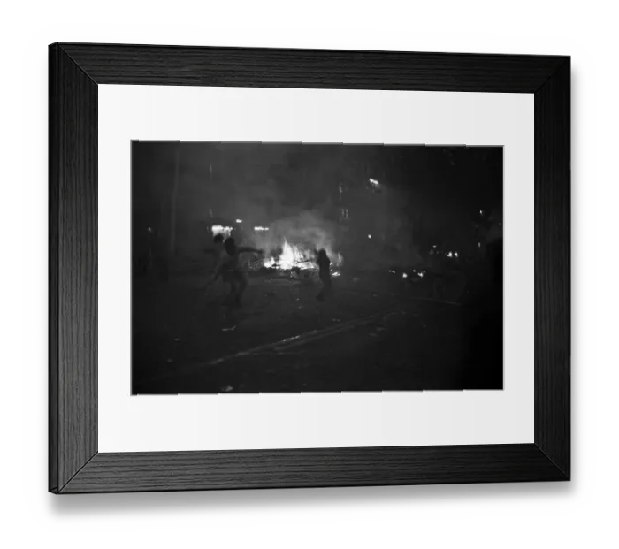 Framed Print : May Riots In Paris Framed Print : May Riots In Paris