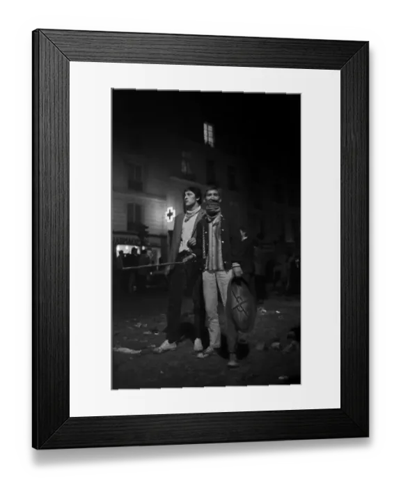 Framed Print : May Riots In Paris Framed Print : May Riots In Paris