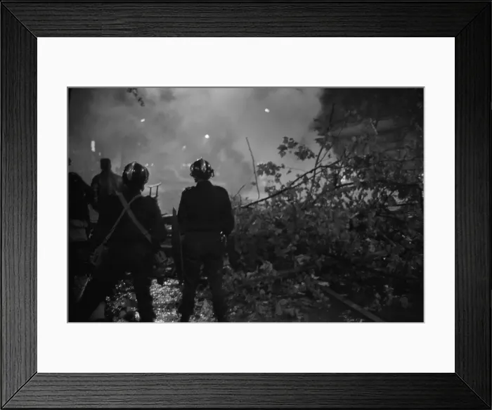 Framed Print : May Riots In Paris Framed Print : May Riots In Paris