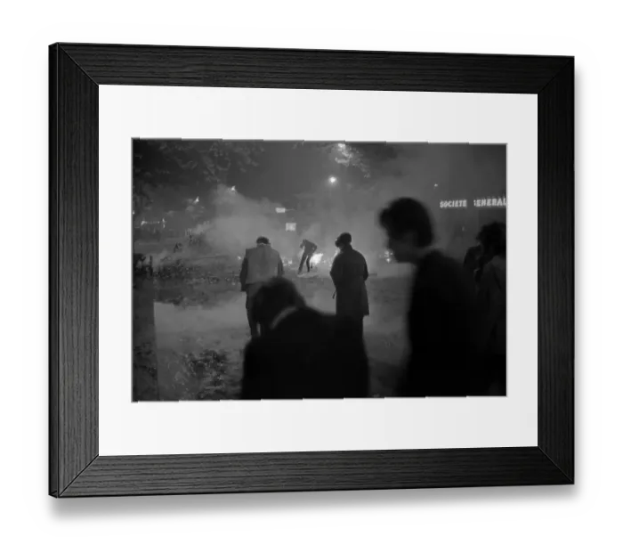 Framed Print : May Riots In Paris Framed Print : May Riots In Paris