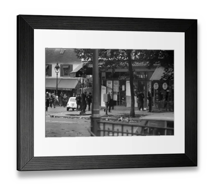 Framed Print : May Riots In Paris Framed Print : May Riots In Paris