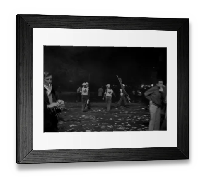 Framed Print : May Riots In Paris Framed Print : May Riots In Paris