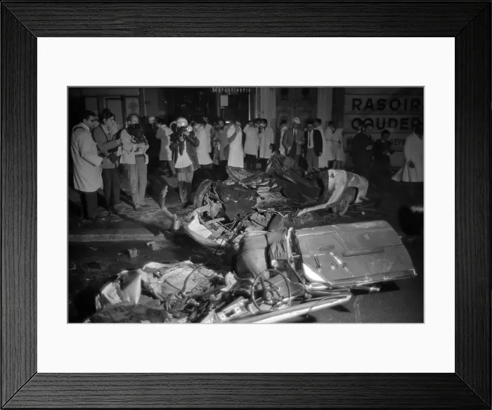 Framed Print : May Riots In Paris Framed Print : May Riots In Paris