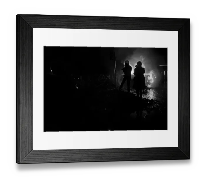 Framed Print : May Riots In Paris Framed Print : May Riots In Paris