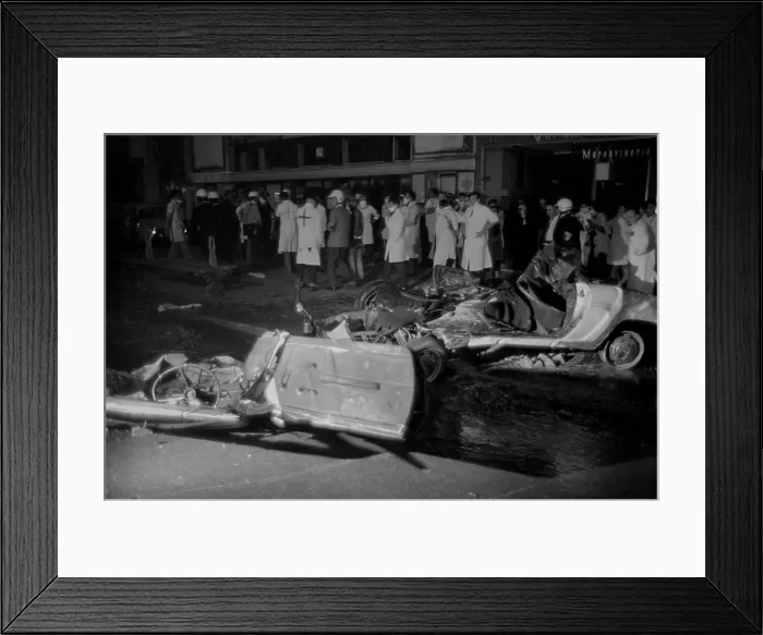 Framed Print : May Riots In Paris