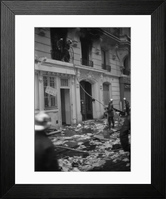 Framed Print : May Riots In Paris Framed Print : May Riots In Paris