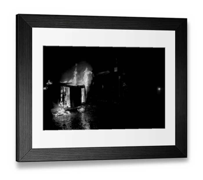 Framed Print : May Riots In Paris Framed Print : May Riots In Paris