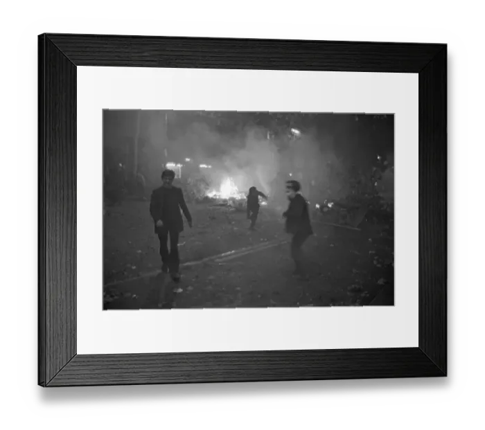 Framed Print : May Riots In Paris Framed Print : May Riots In Paris