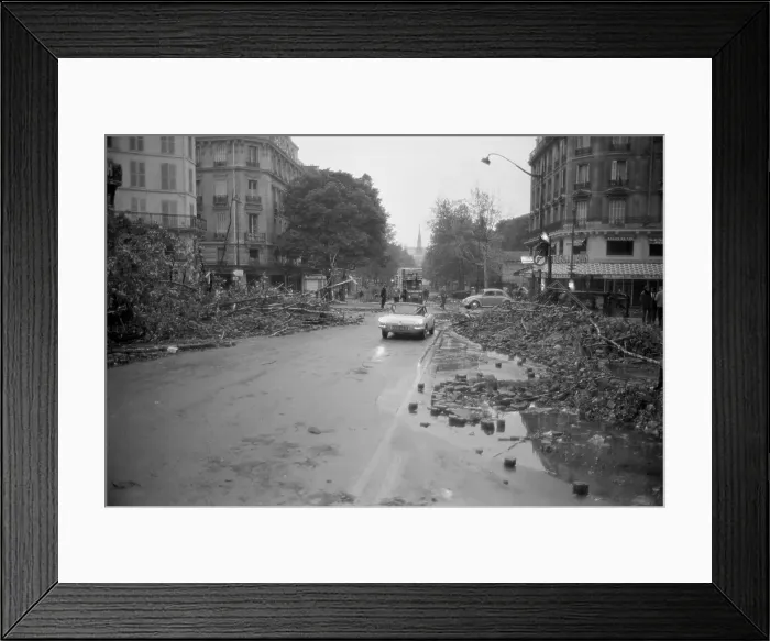 Framed Print : May Riots In Paris Framed Print : May Riots In Paris