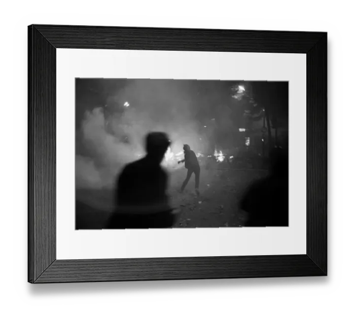 Framed Print : May Riots In Paris Framed Print : May Riots In Paris