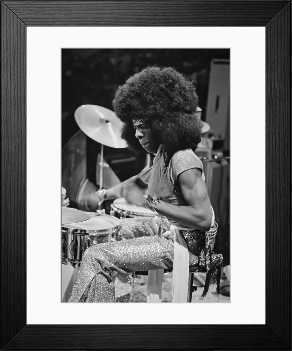 Framed Print : Sly Stone Plays MSG