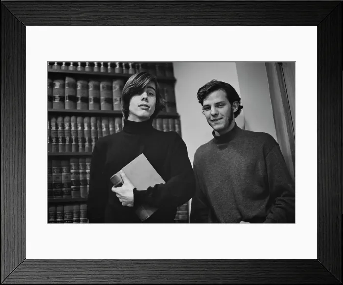 Framed Print : Jackson Browne & Steve Noonan