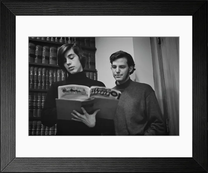 Framed Print : Jackson Browne & Steve Noonan Framed Print : Jackson Browne & Steve Noonan