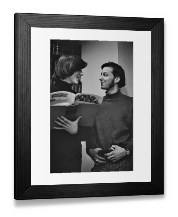 Framed Print : Jackson Browne & Steve Noonan Framed Print : Jackson Browne & Steve Noonan