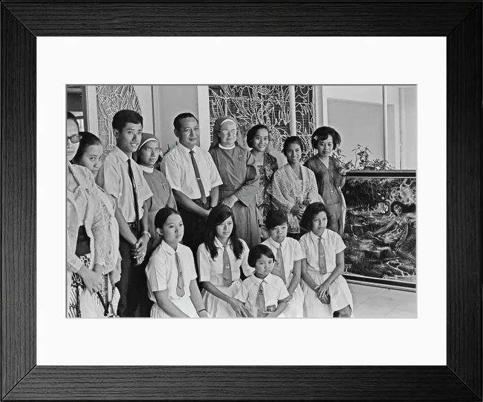 Framed Print : Suharto, President of Indonesia Framed Print : Suharto, President of Indonesia