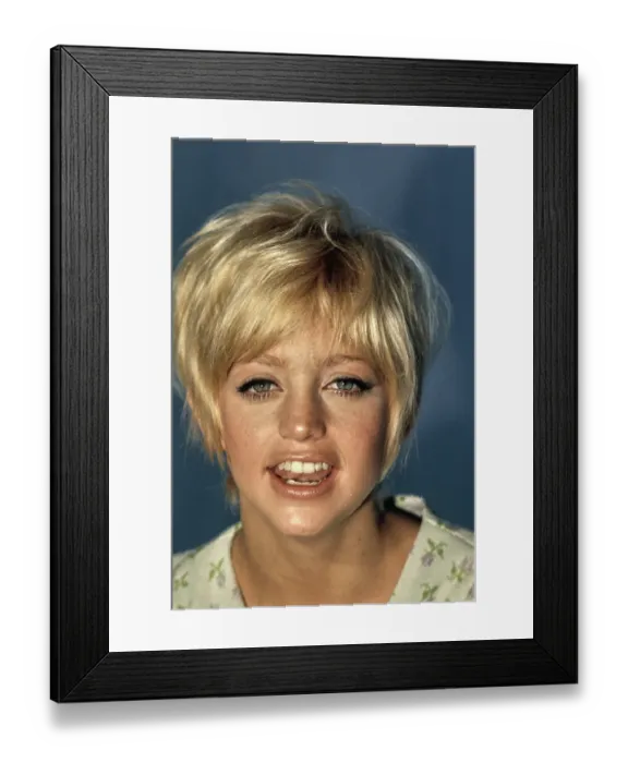 Framed Print : Goldie Hawn, American Actress Framed Print : Goldie Hawn, American Actress