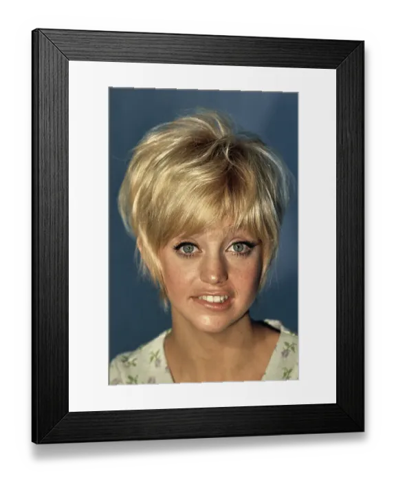 Framed Print : Goldie Hawn, American Actress Framed Print : Goldie Hawn, American Actress