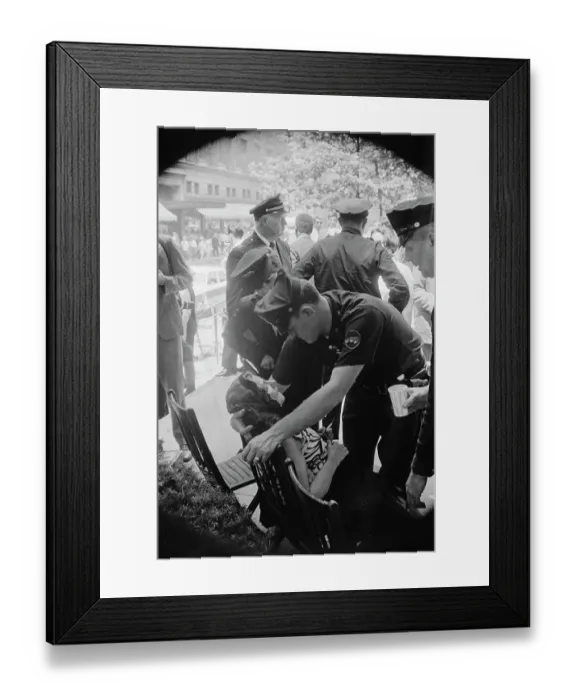 Framed Print : RFK's Funeral